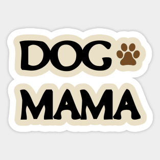 Dog Mama Dog Mom Sticker